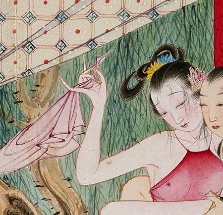 莲湖-迫于无奈胡也佛画出《金瓶梅秘戏图》，却因此成名，其绘画价值不可估量